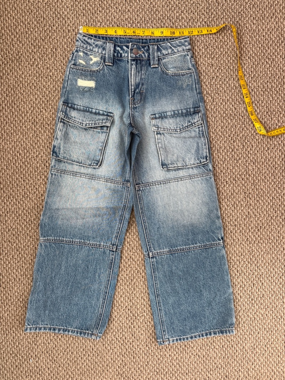 Kid’s Cargo Jeans Size 7/8